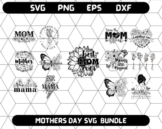 Mothers day svg Bundle - Mom svg bundle - Mama Svg bundle