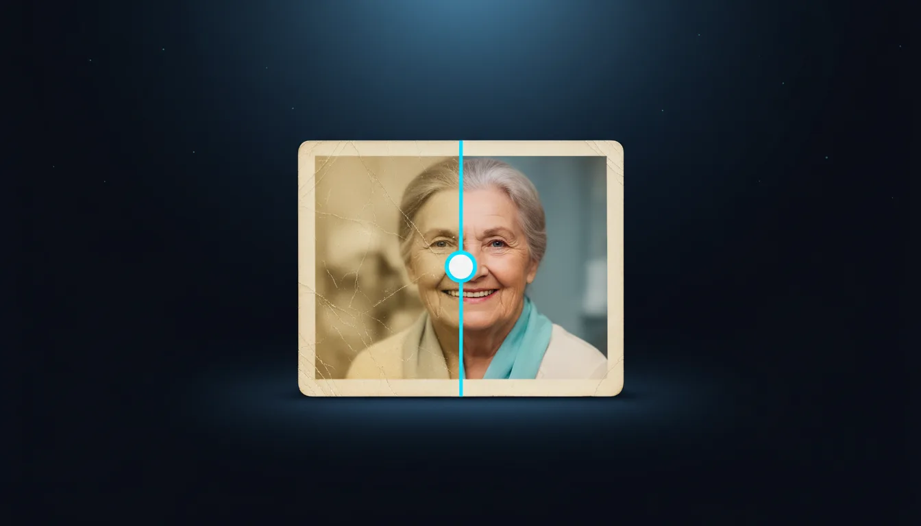 Old Photo Restoration with AI: Repair, Sharpen, Colorize
